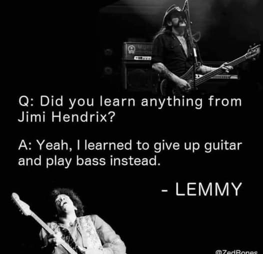 Lemmy Bass Guitar